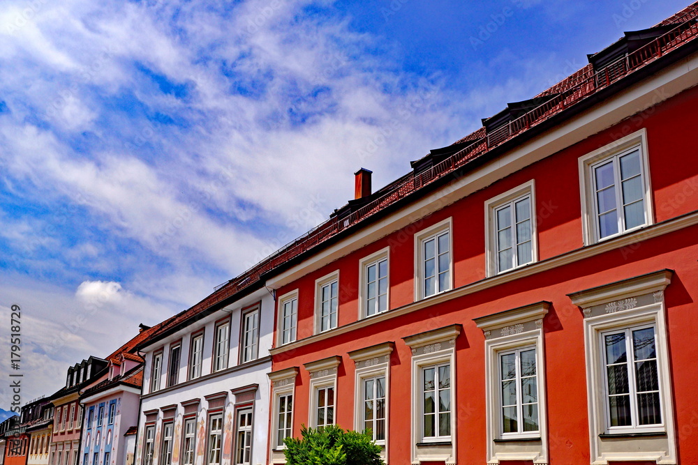 Fototapeta premium Altstadt von MURNAU ( Bayern )