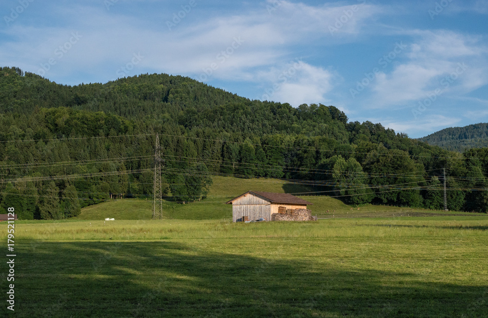 Obraz premium The landscape of mountain in Tyrol, Austria