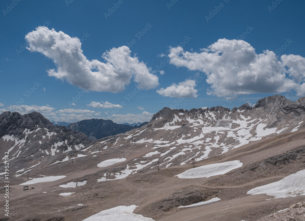 The mountains of Alps in Tyrol, Austria The mountains of Alps in Tyrol, Austria