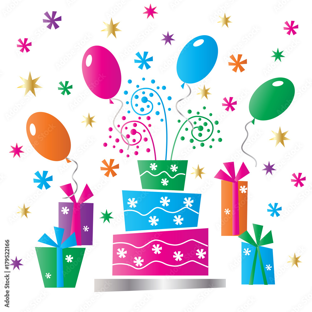 happy birthday greeting invitation or header happy birthday greeting invitation or header