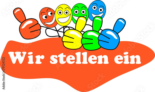 Wir stellen ein