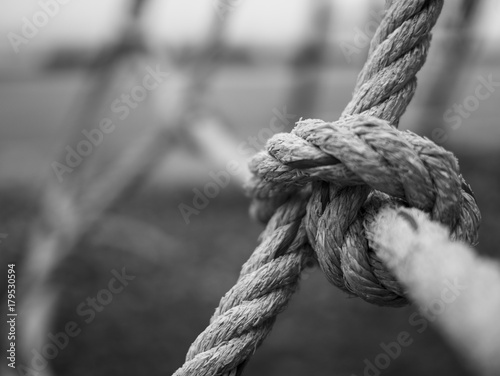 rope on soft background