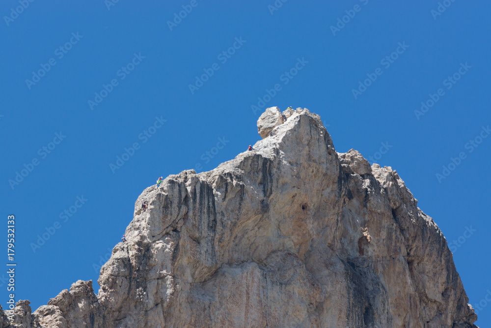 on top