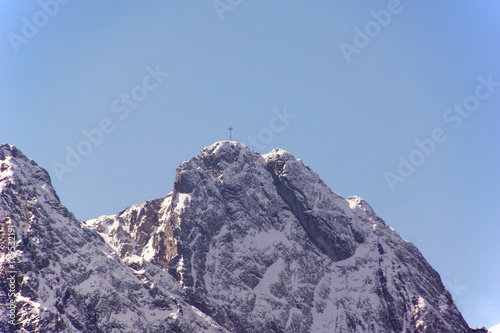 Giewont, a mountain massif in the Tatra Mountains of Poland
