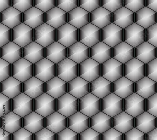 seamless pattern of honeycomb