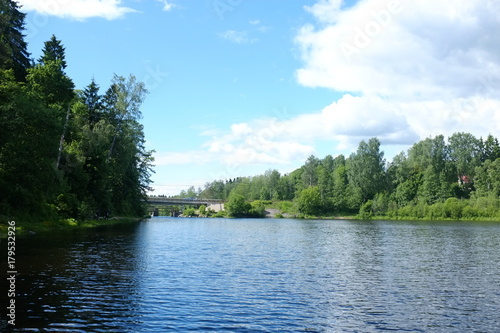Lake, Roschino, Leningrad Region, Russia	