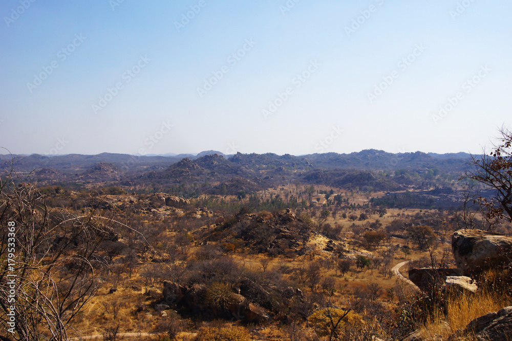 Panorama of the Matopos-Rhodes NP
