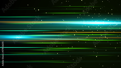 Beautiful light flares. Glo...