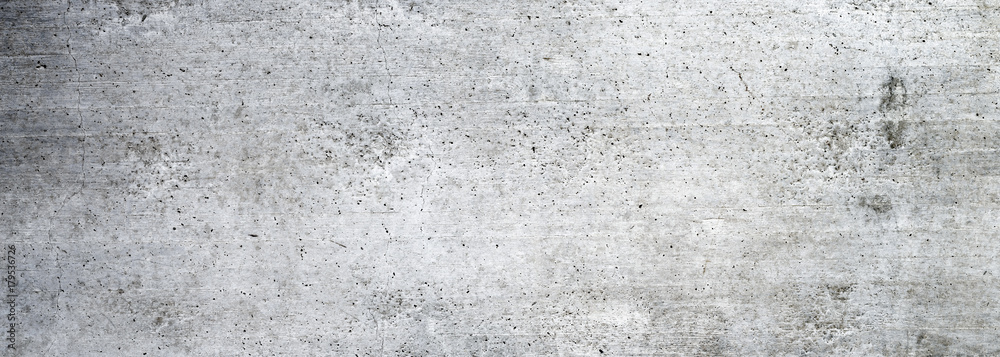 Old, white concrete wall as background