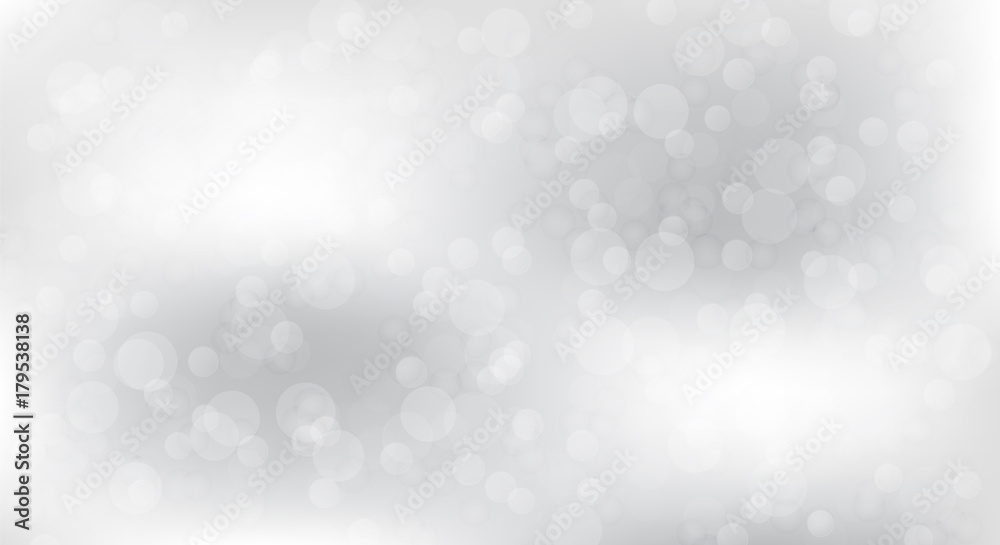 Abstract bokeh on grey and white background. Abstract bokeh on grey and white background.