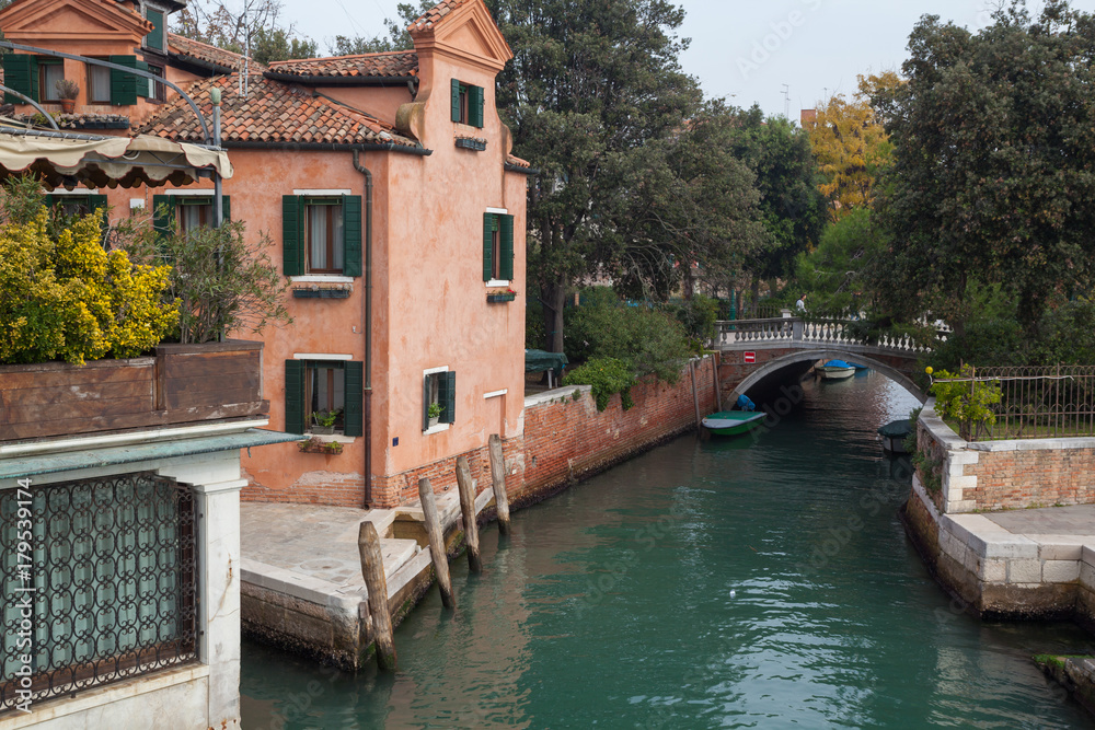 Naklejka premium Rio di San Giuseppe, Castello, Venedig