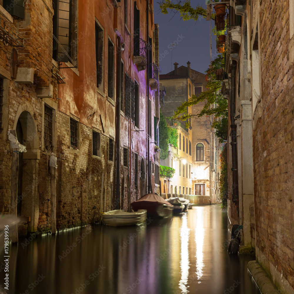 Fototapeta Kanał w Wenecji, Włochy