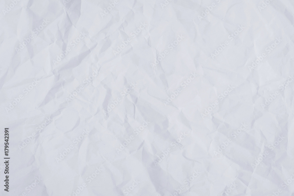 White crumpled paper background and texture, Wrinkled creased paper white abstract White crumpled paper background and texture, Wrinkled creased paper white abstract