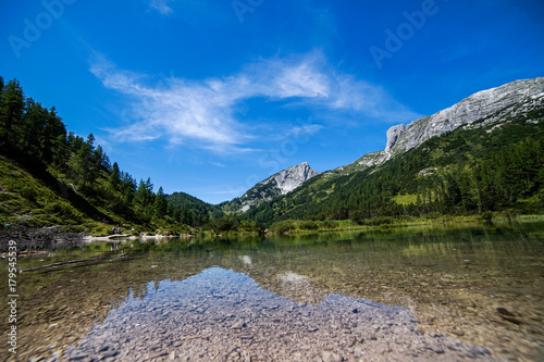 Austria Tauplitz Mountain lake