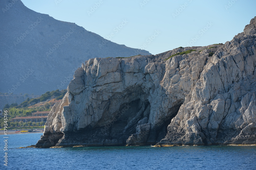 Fototapeta premium Südküste Rhodos zwischen Lindos und Kalithea