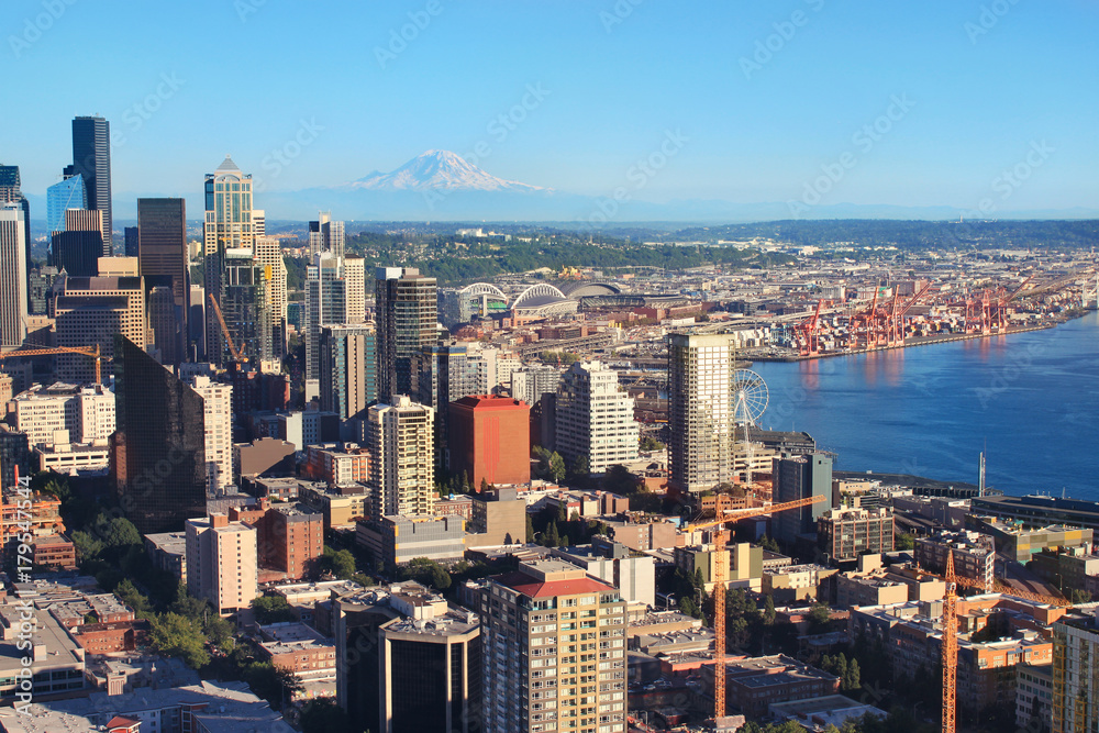 Fototapeta premium Seattle city view