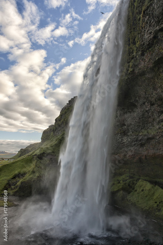 Island Wasserfall Seljalandsfoss