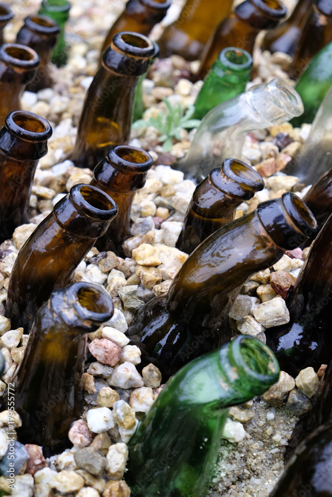 Fototapeta premium bouteilles de décoration