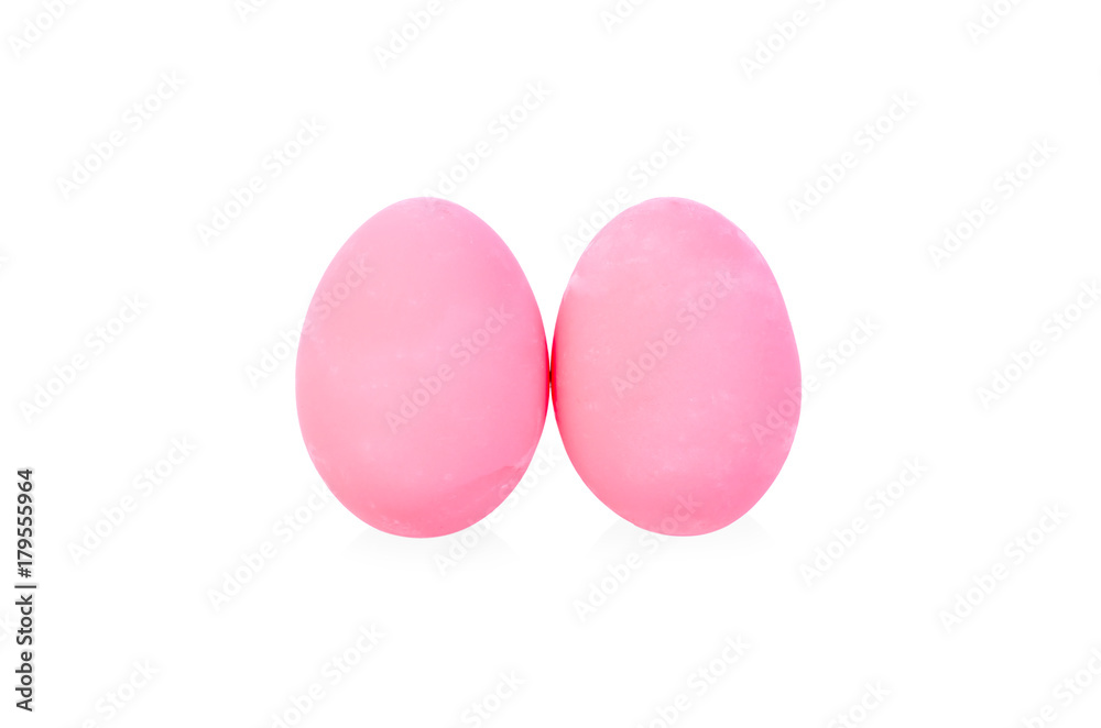 preserved eggs on white background preserved eggs on white background