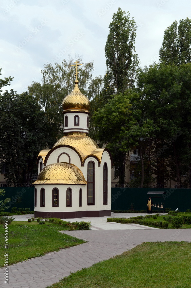 Temple-chapel in honor of the Holy Equal-to-the-Apostles Prince Vladimir in Lipetsk.