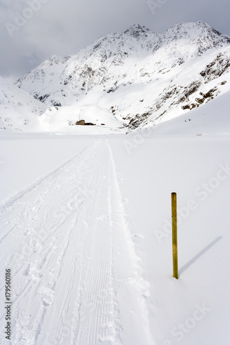 Winter Valley With Fresh Snow, Austria