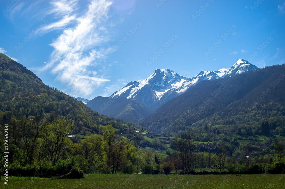 Pyrenees mountains, France