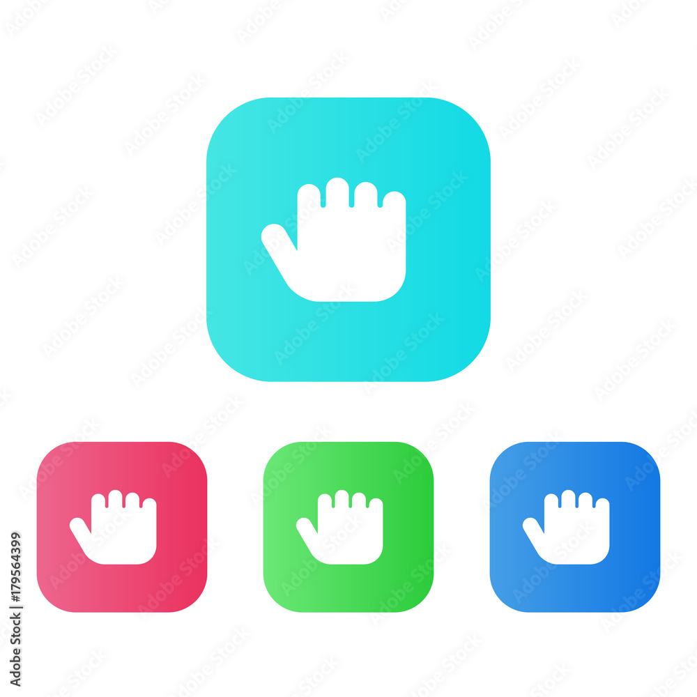 Four Colors - Flat App Icons Four Colors - Flat App Icons
