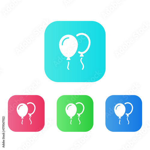 Four Colors - Flat App Icons