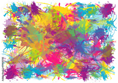 Vector blots background.