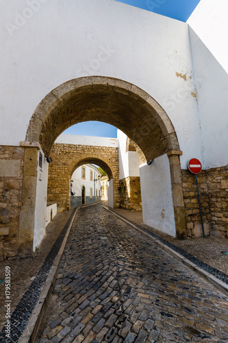 In the old alleyways of Faro on the coast of southern Portugal © KajzrPhotography.com