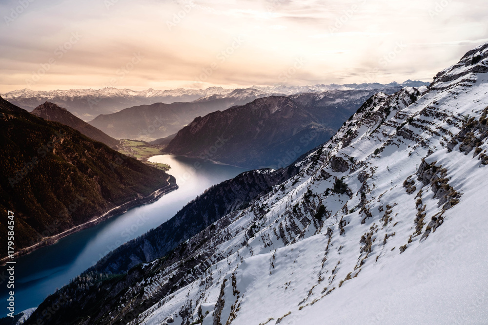 Obraz premium Hoch über dem Achensee