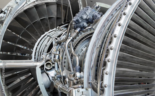 Jet engine inside © Sergey Ogaryov
