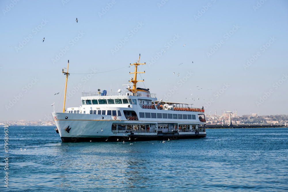 Ferry Boat in Bosphorus Istanbul