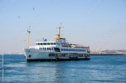 Ferry Boat in Bosphorus Istanbul