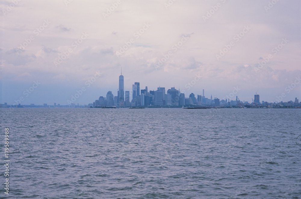 New York City Lower Manhattan Skyline