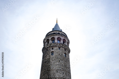Galata Tower in Istanbul Turkey