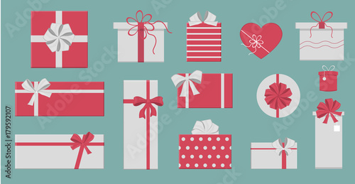 Gift boxes set.