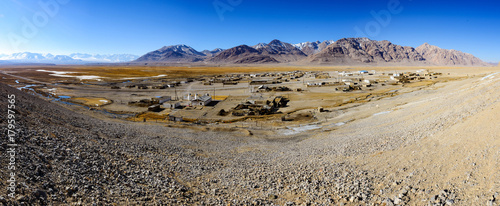 View over Shaimak, Tajikistan, and the Afghan Pamir