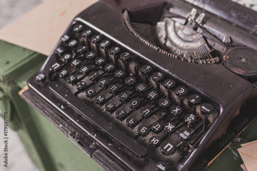 Typewriter mail to santa