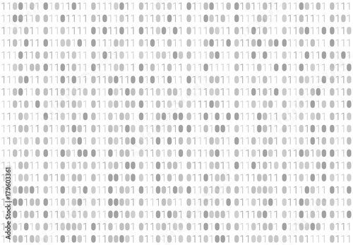 Binary code pattern. Seamless digital technology background. abstract matrix. programming computer code. technology concept. vector