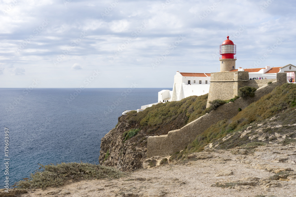 Leuchtturm von Cabo de São Vicente, Algarve, Portugal