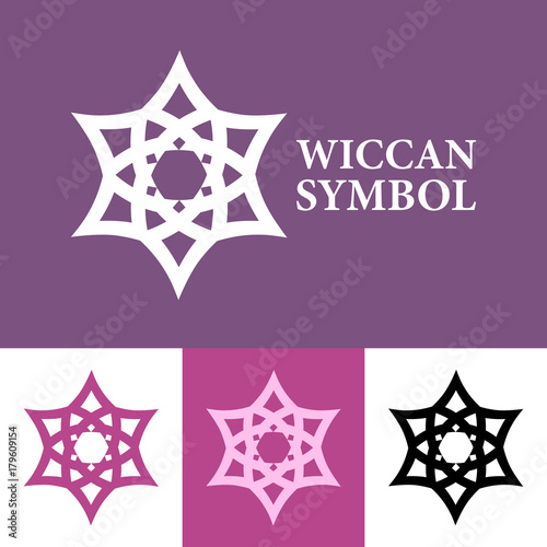 Set of Wiccan Logos - Vecto...