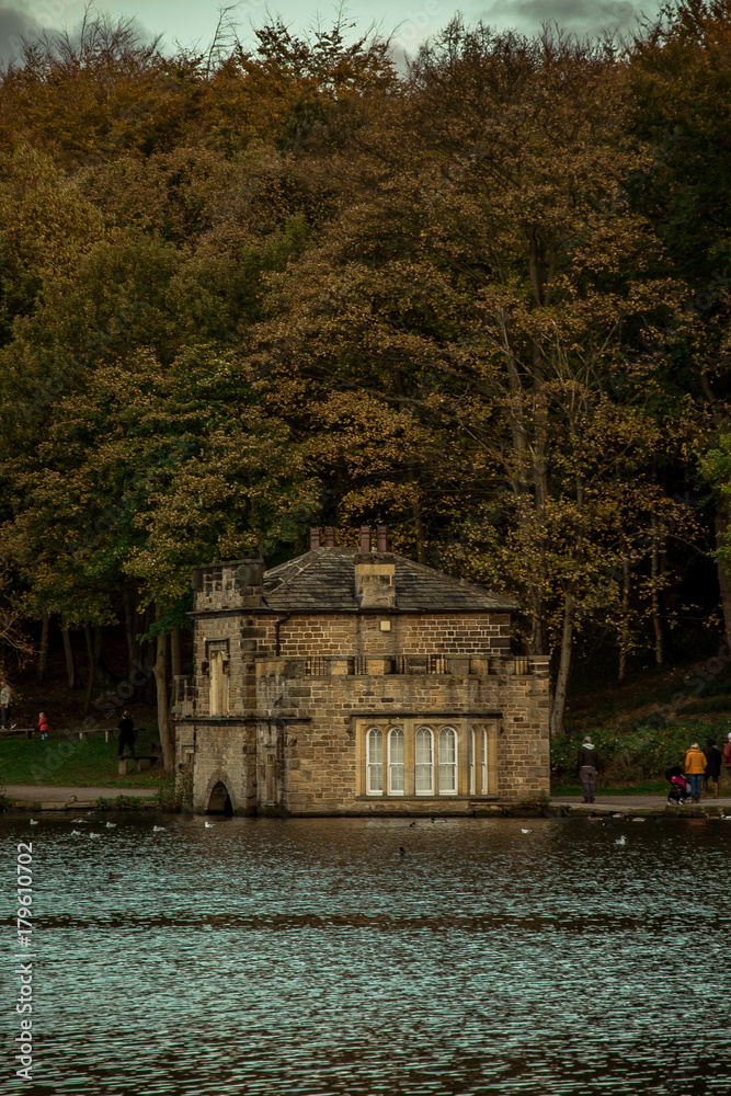 Newmillerdam lake, UK, Europe, West Yorkshire