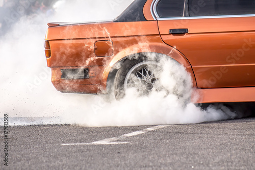 Fotografie Drift on the car