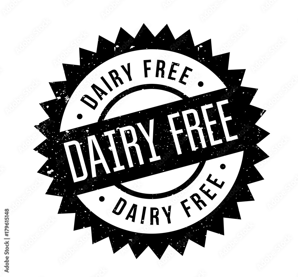 Dairy Free rubber stamp. Grunge design with dust scratches. Effects can be easily removed for a clean, crisp look. Color is easily changed. Dairy Free rubber stamp. Grunge design with dust scratches. Effects can be easily removed for a clean, crisp look. Color is easily changed.