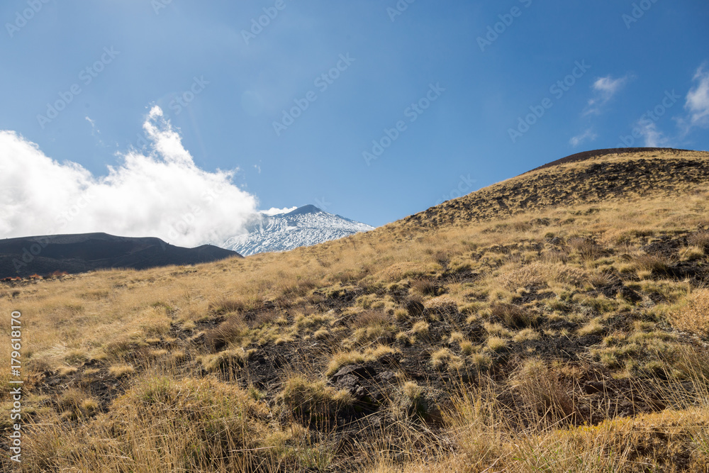 Landscape of Volcano Etna