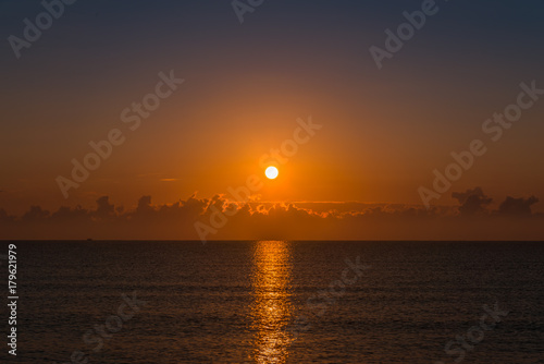Sunrise. North Africa, Tunisia.