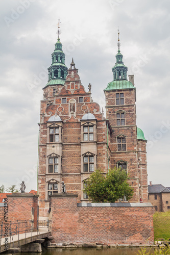 Rosenborg castle in Copenhagen, Denmark