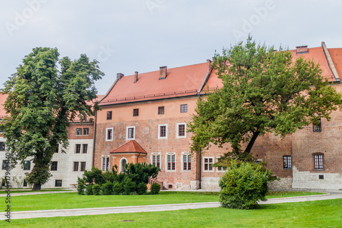 Buildings of Wawel castle in Krakow, Poland © Matyas Rehak