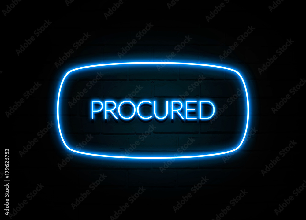Property - colorful Neon Sign on brickwall Property - colorful Neon Sign on brickwall